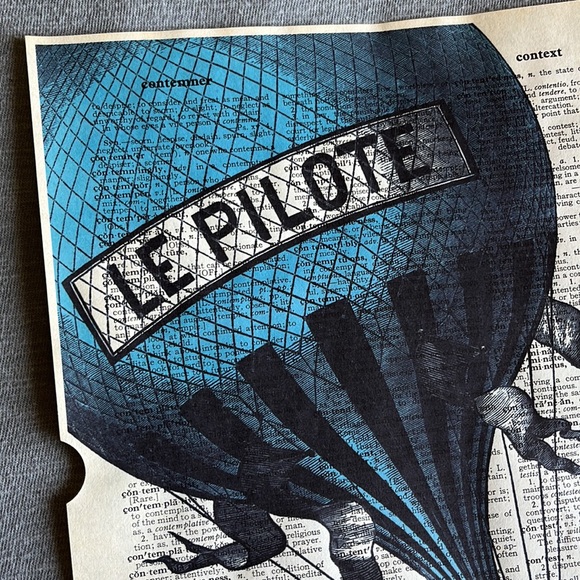 Dictionary Page Hand Painted Art - 3 prints - Picture 4 of 7